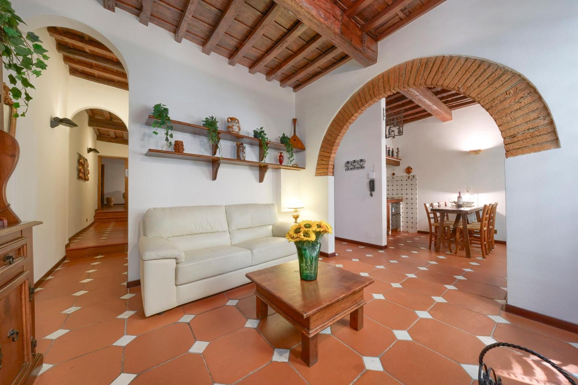 Rustic Medieval House-Dimora Medievale Fiorentina 佛罗伦萨 外观 照片